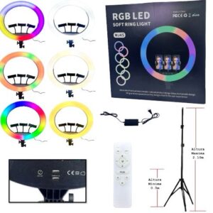 ARO DE LUZ RGB LED. MJ45