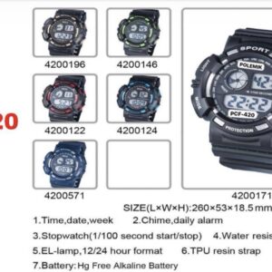 RELOJ POLEMIK DIGITAL. PCF-420