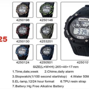 RELOJ POLEMIK DIGITAL. PCF-425