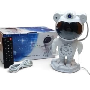 PROYECTOR ASTRONAUTA CON BLUETOOTH Y CONTROL COLORES. P-1